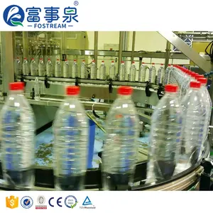 Vollautomatische 300 ml 500 ml 750 ml 3-in-1 Mini-Produktionsmaschine für kleine Flaschen Trink- und Mineralwasser