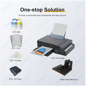 Imprimante numérique A4 DTF (Direct to Film) pour transfert thermique sur tissu, idéale pour les sweats à capuche, jeans, casquettes, chaussures et tous types de tissus personnalisés - Product Image 5