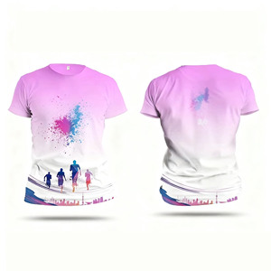 Camiseta Deportiva de Malla Transpirable con Logotipo Personalizado para Maratones - Product Image 2