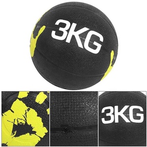 KWO Fitness : Équipement de musculation, ballon souple de frappe, ballon lesté pour entraînement croisé avec poignée, ballon médical - Product Image 3