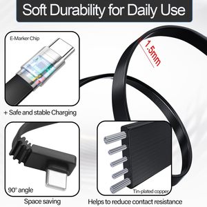 <span class=keywords><strong>สาย</strong></span>ต่อขยายชาร์จและถ่ายโอนข้อมูลแบบ <span class=keywords><strong>Type</strong></span>-<span class=keywords><strong>C</strong></span> ขนาด 10/20/50 ซม. หัวงอ 90 องศา ขายส่งจากโรงงาน - Product Image 4