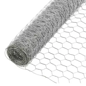 Galvanised/PVC Hexagonal Wire Mesh Fence For Chicken Fence