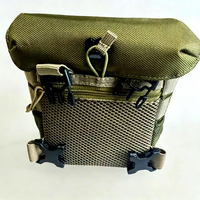 Pochette tactique MOLLE de luxe pour jumelles, sac de rangement portable en tissu Oxford résistant aux chocs pour la chasse et l'observation des oiseaux