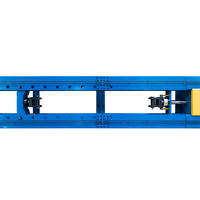 Máquina de prueba extensible del probador de material universal horizontal servo hidráulico del electro de 2000 kN