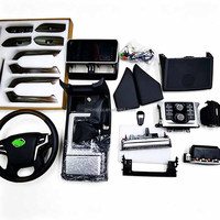Kit complet de modification et d'amélioration intérieure, accessoires automobiles pour Toyota Land Cruiser Prado LC150 FJ150 2010-2017