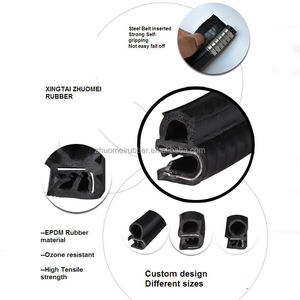 רכב דלת אורכת ריתוך ריתוך גומי אטם רצועת אטם עם צד בועה epdm moulding - Product Image 6