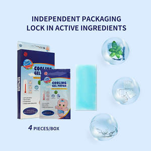 शांत बच्चों के लिए जेल पैच शरीर को ठंडा करने और आराम के लिए गर्म और ठंडे पैक - Product Image 4