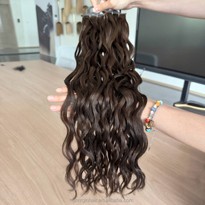 ผมต่ออิตาเลียนเคราติน K Tip แท้ 100% เรมี่ ฮิวแมน เฮร์ ดับเบิ้ลดรอว์น คิวติเคิลเรียงเส้น พร้อมส่งสำหรับร้านเสริมสวย - Product Image 2