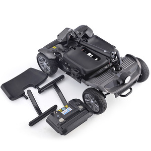 Scooter électrique pliable à 4 roues, léger, pour personnes âgées et handicapées, utilisation en extérieur - Product Image 3