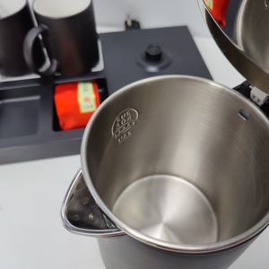 <span class=keywords><strong>Creade</strong></span> Strix-termostato con Control preciso de temperatura, acero inoxidable, hervidor eléctrico para Hotel, juego de bandeja - Product Image 3