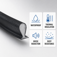 Bande d'étanchéité en PU en gros, mousse de polyuréthane flexible pour portes et fenêtres, joint d'étanchéité pour protection des interstices et des bords des cadres