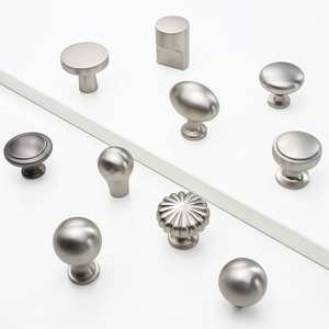 Varios pomos de armario para muebles, tiradores de cocina de aleación de Zinc, tiradores de cajón de oro negro, tiradores de armario, tiradores de armario - Product Image 4