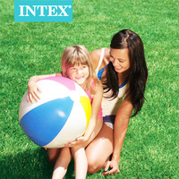 Intex 59030 PVC D01 Collier Gonflable Panneau Brillant Ballon de Plage Enfants Été Jouets de Plage Ballons