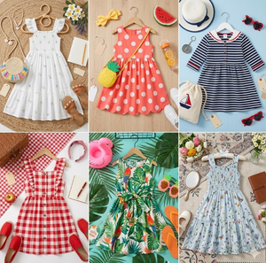 Liquidation en gros 2026 : Lots de robes pour filles 0-12 ans, Balles mixtes, Stock d'usine, Vêtements pour enfants, Modèles variés, Modèle 418 - Product Image 4