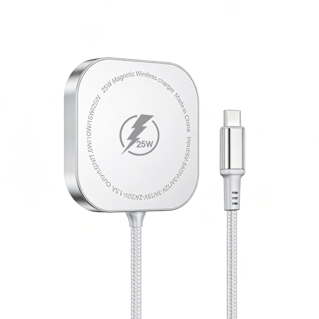 Universal Magnetic Wireless Charger Pad 25W Wireless Fast Mobile Phone Charger Pad for Phones