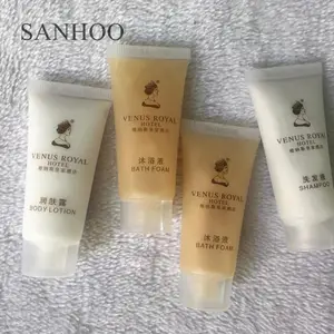 SANHOO Atacado Sabão Hotel Villa 20 g e Shampoo Amenidades 20 ml de Cortesia Do Hotel Conjunto