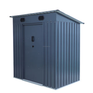 10x8 FT Pent Roof Bicycle Storage Shed avec gouttière et système de verrouillage - Product Image 5