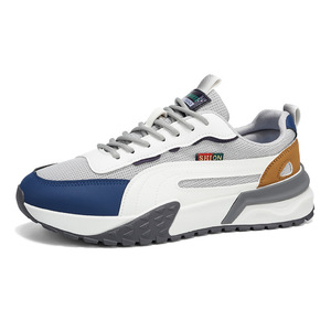 Zapatos Casuales de Alta Calidad con Diseño Moderno y Versátil, Parte Superior de Cuero Genuino, Cierre con Cordones, Transpirables - Product Image 1