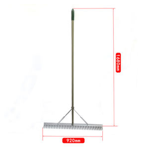 Outils agricoles de jardin direct d'usine 37 râteau à dents manche en fibre de verre râteau à gazon - Product Image 6