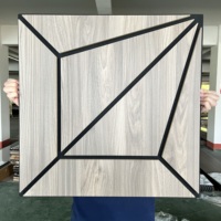 Panneau acoustique hexagonal 3D auto-adhésif, facile à installer, insonorisation, carreaux muraux décoratifs, panneau acoustique en fibre