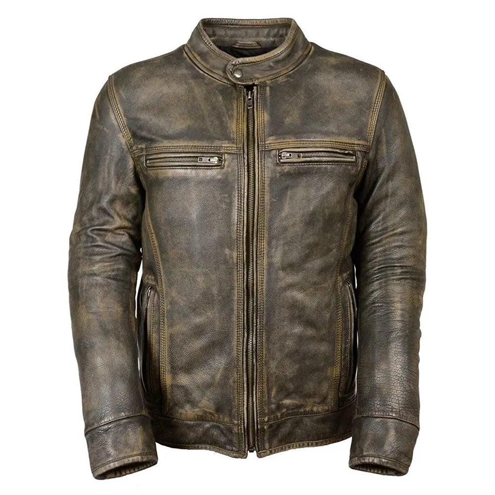 Кожаная мотоциклетная куртка 2020, мужские кожаные мотоциклетные куртки, оптовая продажа, кожаная куртка для мужчин