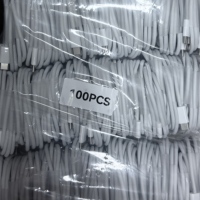 Kabel Data USB C Tipe C ke Tipe C 3A Pengisian Cepat 1M Bahan Nilon Anti Api untuk Ponsel Pintar Grosir
