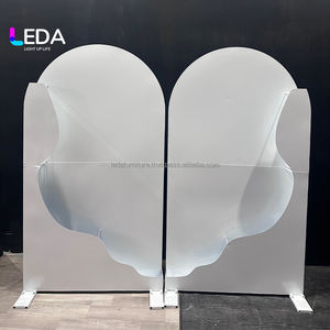 Boîte à fleurs décorative en relief 3D LEDA pour la décoration d'événements de mariage - Product Image 3