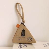 WML036 Monedero de Lona con Estampado Personalizado, Bolsa para Llaves, Mini Bolsa para Joyas, Bolsa de Regalo de Graduación