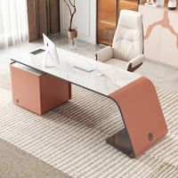 Mobilier de bureau Bureau de direction commerciale Table de bureau de luxe chez CEo Manager Boss