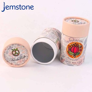 Conception personnalisée traitement cylindre papier peut rond emballage thé papier tube boîte - Product Image 1