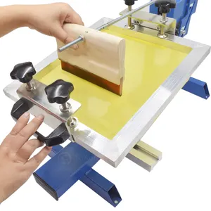 Renew Version Manual Cylindrical Screen Printing Machine for Plastic/paper Cup/round Bottle