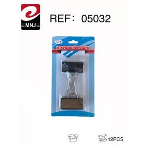 Clips de reliure longs Dayue Products, 4 pouces, métal, usage bureautique - Product Image 2