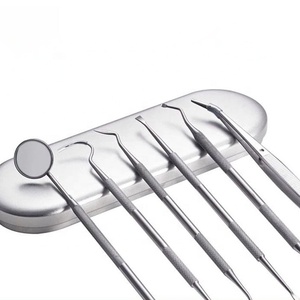 Kit d'instruments d'examen dentaire très vendu : Miroir buccal, pince, sonde en acier inoxydable - Product Image 3