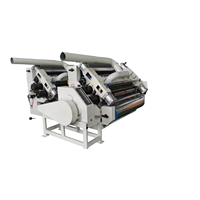 Machine à fabriquer du carton ondulé à 2 couches, entraînée par un moteur PLC, 15 kW, haute capacité, 70 pièces/min, pour usine de fabrication