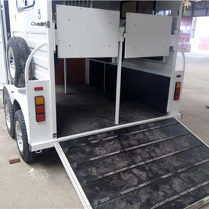 Nouvelle Arrivée : Remorques de Transport en Acier Galvanisé (2 unités) avec Logement, Remorques Flottantes à Vendre en Australie, Chariots pour Chevaux - Product Image 4