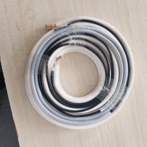 Tubo in <span class=keywords><strong>Rame</strong></span> Puro Bianco e Nero ASTM B280 per Isolamento Refrigerazione, Componenti per Sistemi HVAC - Product Image 4