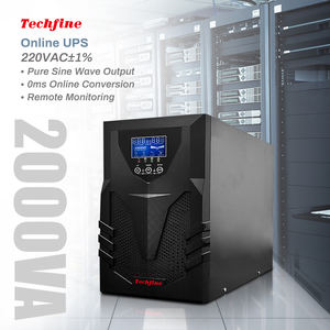 Inversor Techfine de 2KVA, UPS en Línea de 2000w, Inversor de Onda Sinusoidal Pura, UPS de 2000VA, Sistema de Alimentación Ininterrumpida - Product Image 1