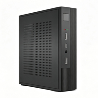Boîtier d'ordinateur stable pour mini PC ITX, prend en charge les SSD de 2,5 pouces, cadre peint en SPCC de 0,9 mm, boîtier d'ordinateur