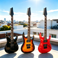 China Factory Electric Guitar Professional Musical Instrument Hot Sale Adult Guitar High Quality 6-string Electric Guitar