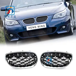 Wholesale Durable Semi-Chrome 5 Series E60 E61 Grille Front Bumper Kidney 511370657012 Grill For BMW