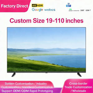 Venta Directa de Fábrica, Televisor Inteligente Personalizable con Pantalla Plana de Alta Calidad de 60, 65, 75, 85, 100 y 110 <span class=keywords><strong>Pulgadas</strong></span>, Panel 2K 4K <span class=keywords><strong>UHD</strong></span> A+ - Product Image 1