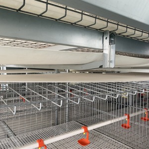 Yeni durum otomatik tavuk kafesi tavuk damızlık ekipmanları için çiftlik <span class=keywords><strong>H</strong></span> tipi pil kafesi tavuk kümesi - Product Image 1