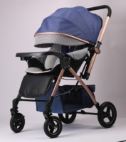 Soldes Populaires en Ligne pour Poussette Bébé 0-3 Ans Nouveau Modèle Pliage Automatique Poussette Canne Compacte