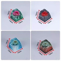 Capuchons de touches artisanaux en résine florale translucide 3D, compatibles avec les interrupteurs de type MX, personnalisables OEM/ODM pour clavier mécanique