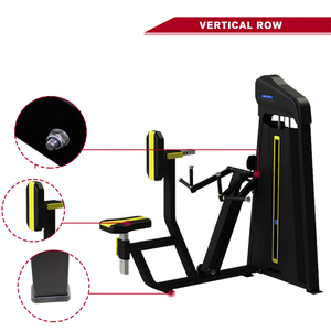 Commercial Use <strong>Seated</strong> Vertical <strong>Row</strong> <strong>Machine</strong> Pin Loaded Equipment <strong>Seated</strong> <strong>Horizontal</strong> <strong>Row</strong> <strong>Machine</strong> - Product Image 2