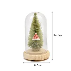 AYOYO OEM Christmas Tree Liu Wei Desktop Decoration Small Night Light Glass Cover LED Light