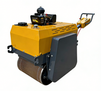 Compacteur à rouleaux vibratoire à double tambour haute efficacité MAXMACH, moteur diesel, rouleau compresseur routier à pneus avec moteur Changchai