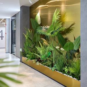 <span class=keywords><strong>ต้น</strong></span><span class=keywords><strong>กล้วย</strong></span>ประดิษฐ์ขนาดใหญ่ ตกแต่งภายในอาคารด้วยตาข่ายไหมไบโอนิค เหมาะสำหรับตกแต่งสำนักงาน บันได และจัดสวน - Product Image 3