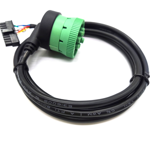 J1939类型2 9针插头90度至43025-2000 20针ELD电缆全球定位系统跟踪器电缆重型卡车电缆 - Product Image 2