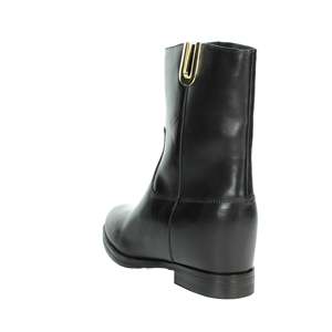Botas de tobillo bajo para mujer Keys K-10350, color negro, altura del tacón 37 - Product Image 2